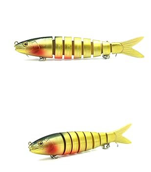 バス釣り　ジョイントルアーセット Amazon.co.jp: バス ルアー ジョイントルアー バスベイト スロー